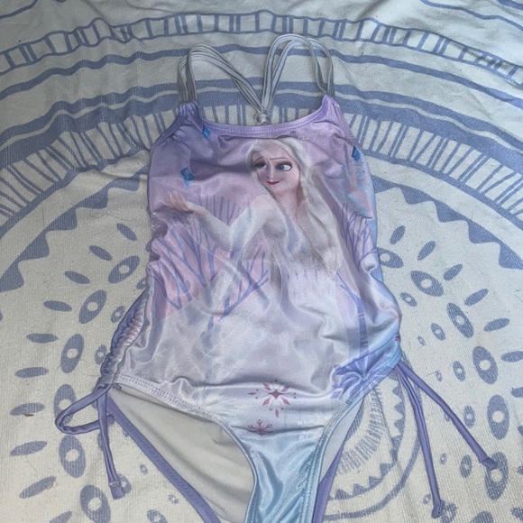 Frozen Swimsuit Size 4/5 - Picture 1 of 1